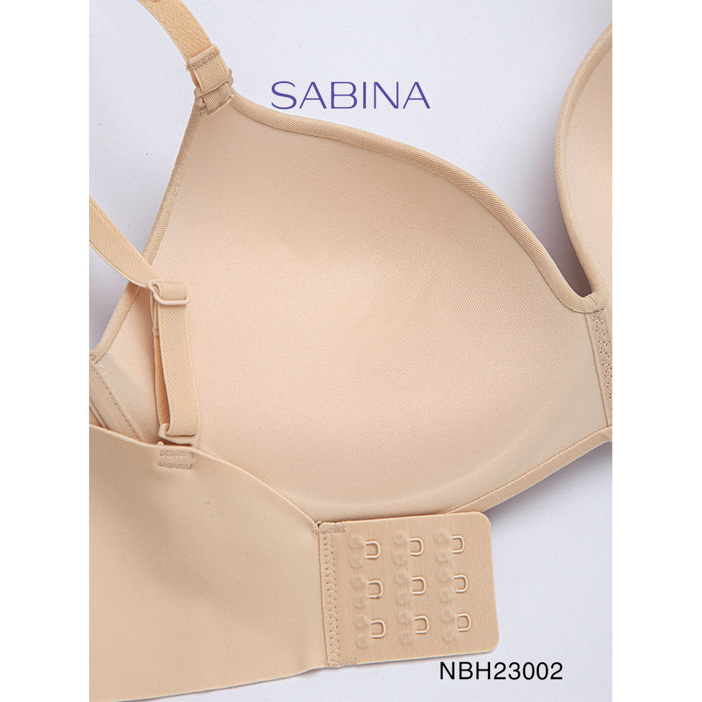 Mô tả Áo Lót Không Bản Dây Lưng Không Viền May Mút Dày Vừa Màu Trơn Soft Doomm By Sabina NBH23002 (Tương tự SBXH6001) - 4