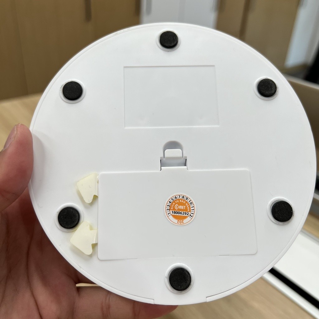 Mô tả Livestream - CRF1506 Quạt Sạc Tích Điện Để Bàn Đa Năng COMET  7W, 4 Cấp Độ Gió, Xoay 90 Độ, Để Bàn Văn Phòng - 5