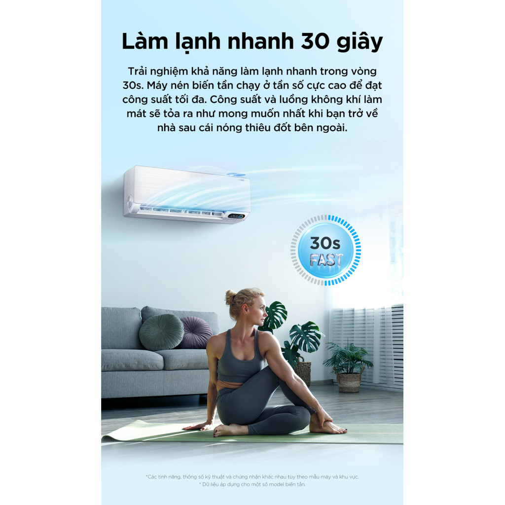 Mô tả Máy lạnh Inverter TCL FreshIN series 2.0 TAC-13CSD/FBI - 7