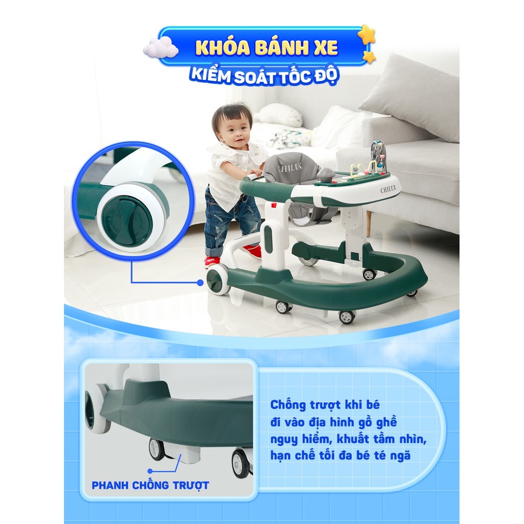 An toàn xe tập đi Chilux