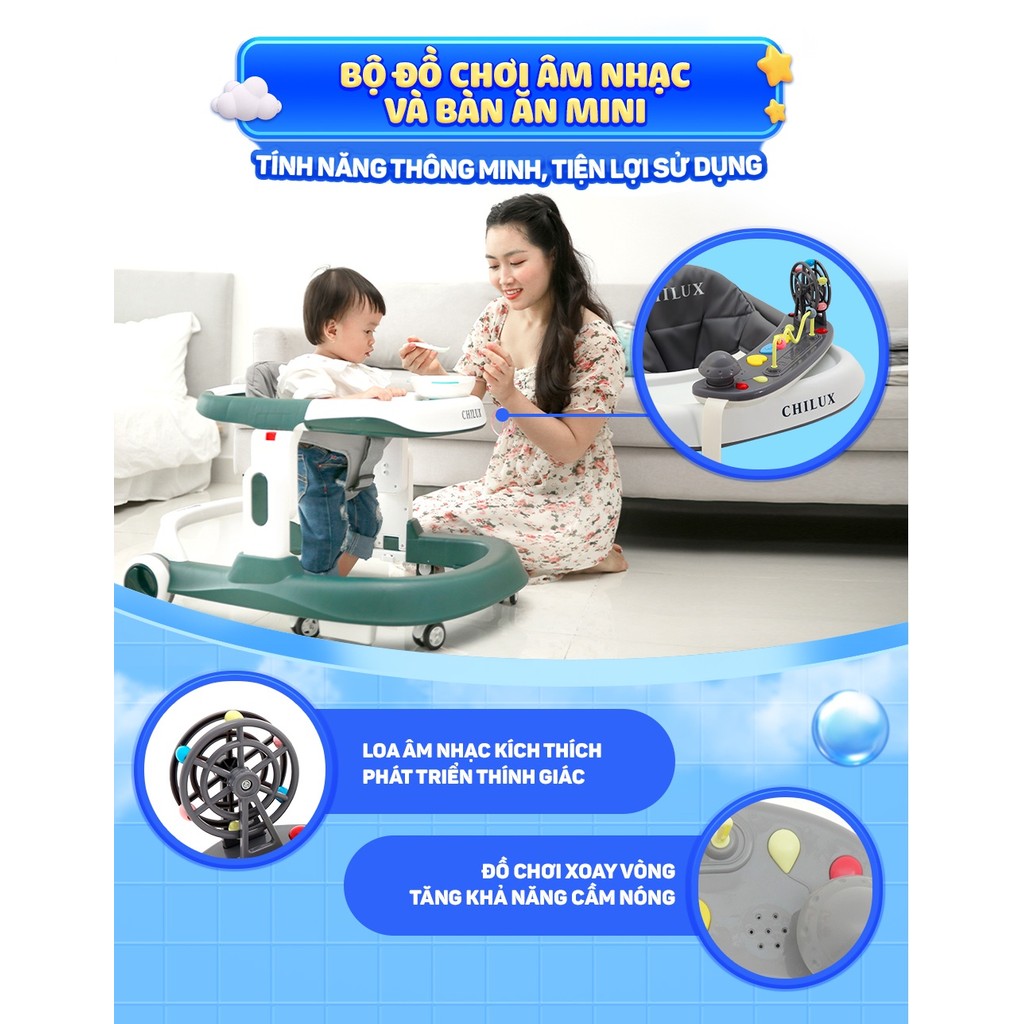 Cấu trúc xe tập đi Chilux