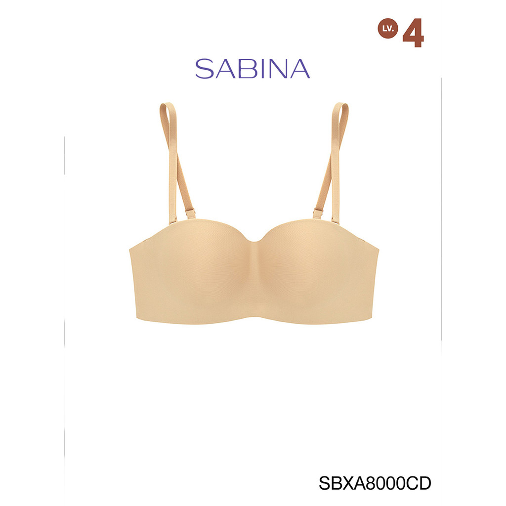 Mô tả Áo Lót Cúp Ngang Mút Dày Siêu Nâng Ngực Màu Trơn Doomm Doomm Body Bra By Sabina SBXA8000 - 1