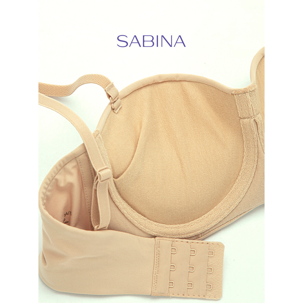 Mô tả Áo Lót Cúp Ngang Mút Dày Siêu Nâng Ngực Màu Trơn Doomm Doomm Body Bra By Sabina SBXA8000 - 2