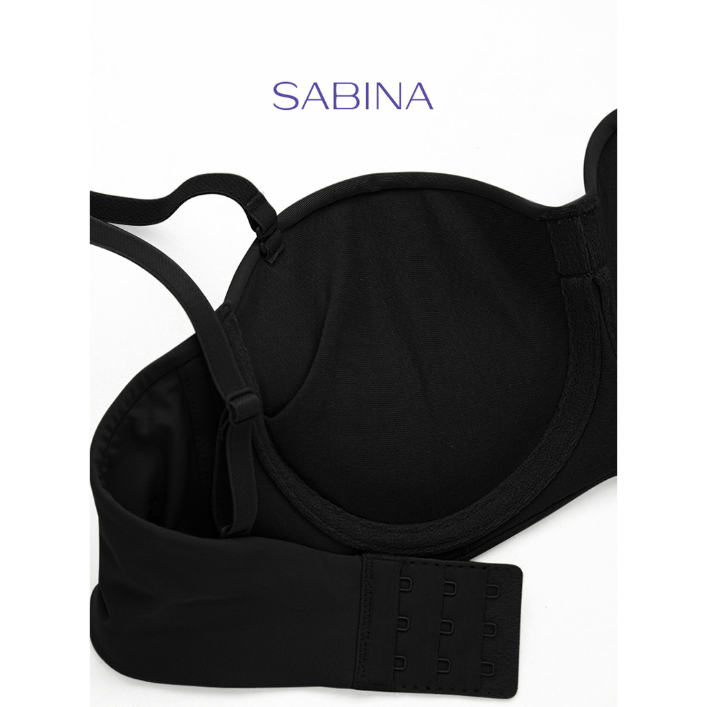 Mô tả Áo Lót Cúp Ngang Mút Dày Siêu Nâng Ngực Màu Trơn Doomm Doomm Body Bra By Sabina SBXA8000 - 4