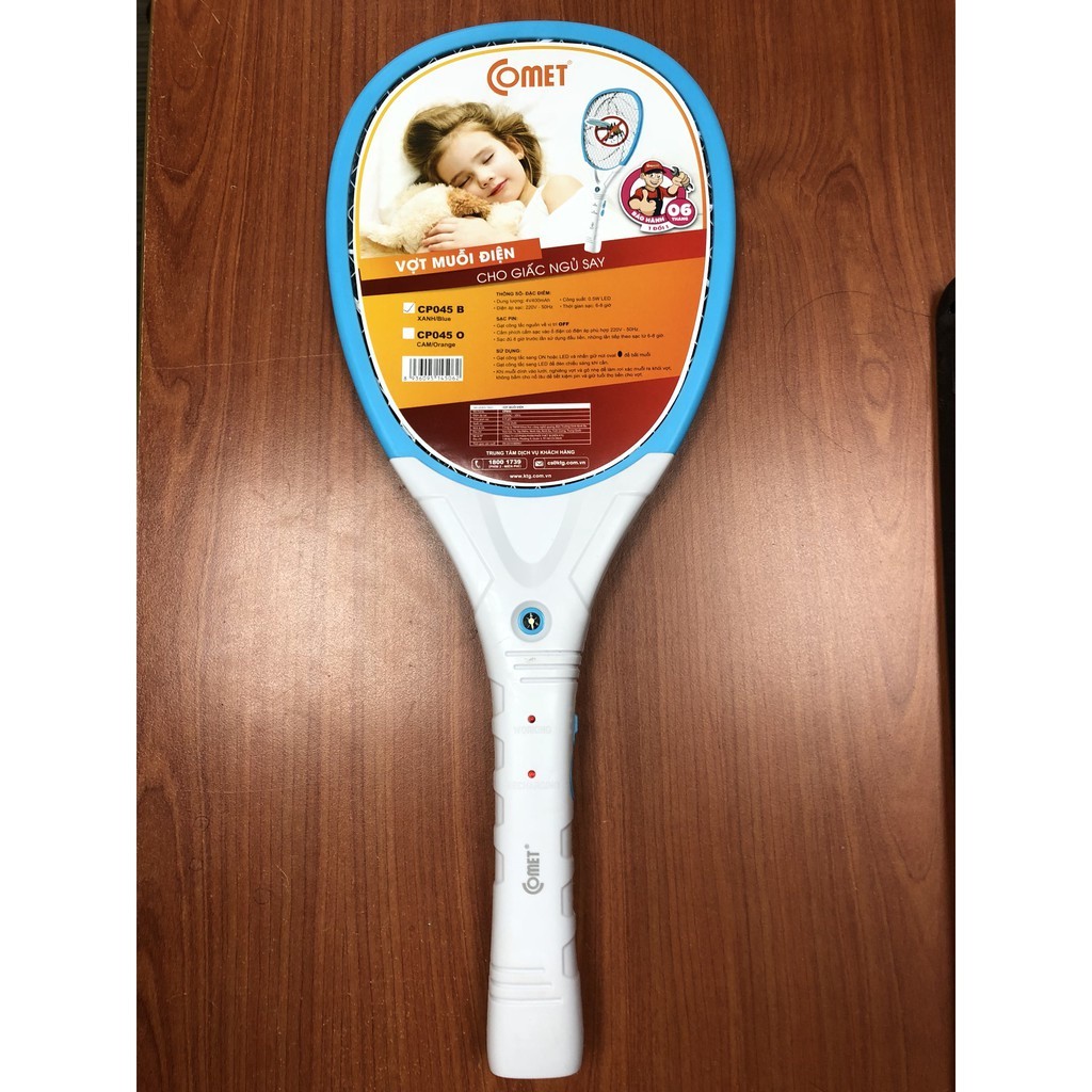 Mô tả Vợt Muỗi COMET CP045 2 Lớp Lưới Bắt Muỗi Hiệu Quả,Tiện Lợi Khi Sử Dụng - 7