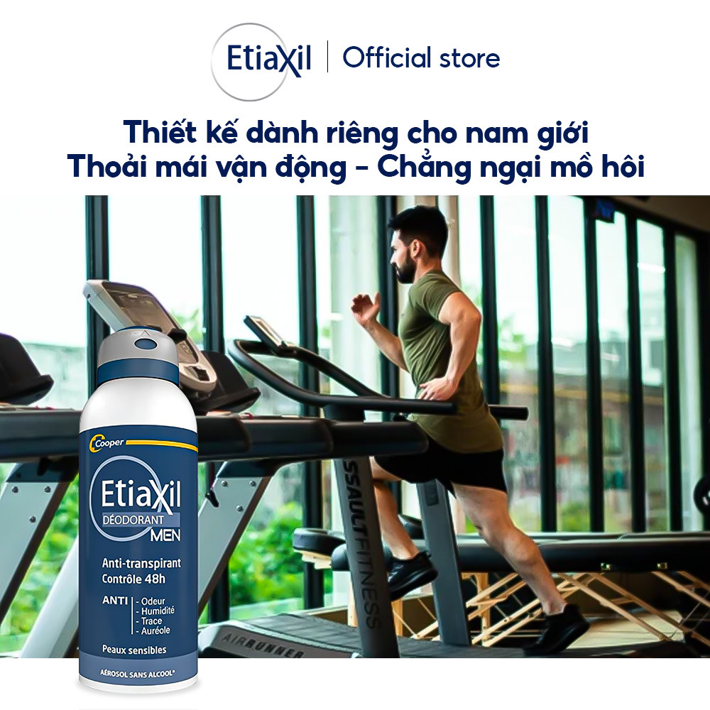 Ảnh Xịt ngăn mồ hôi & khử mùi 48H Etiaxil Men 150ml 2