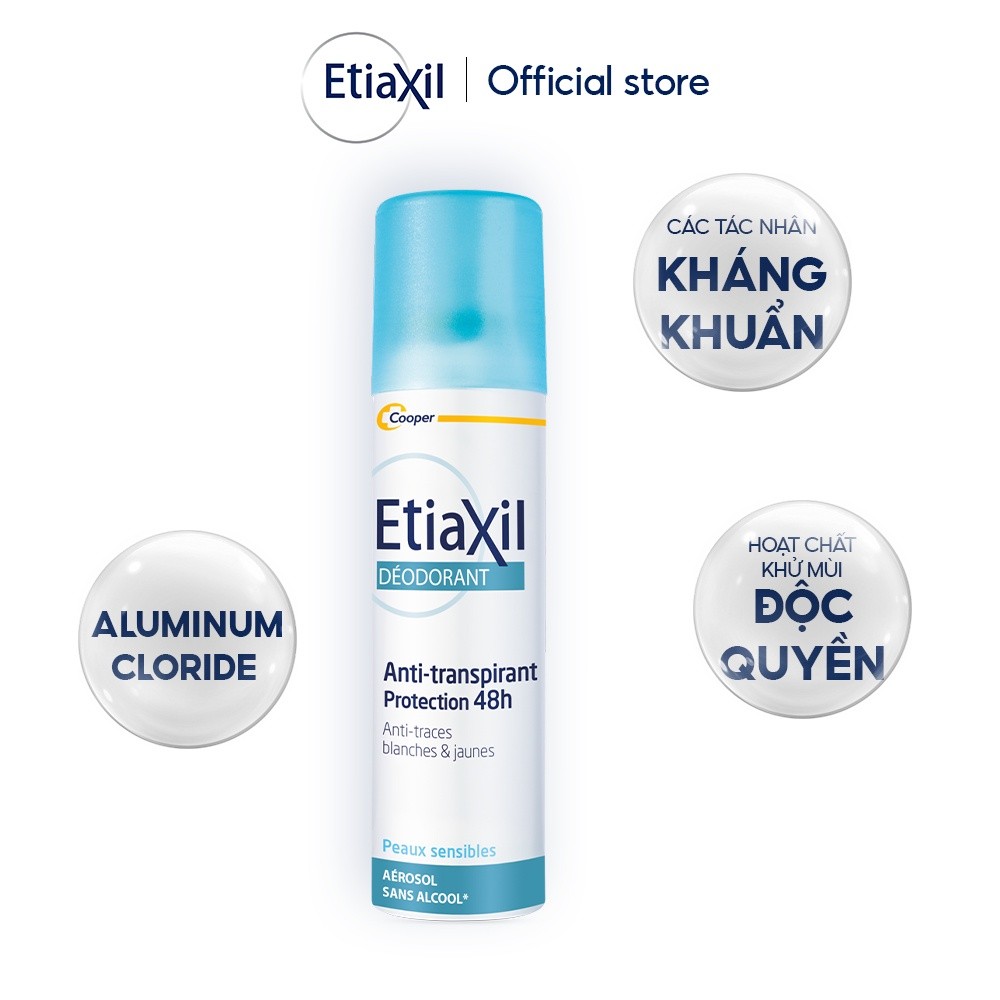Ảnh Combo Xịt Khử Mùi Hàng Ngày Etiaxil 150ml và Lăn Khử Mùi Ngăn Mồ Hôi Etiaxil 15ml (nhãn nâu) 3