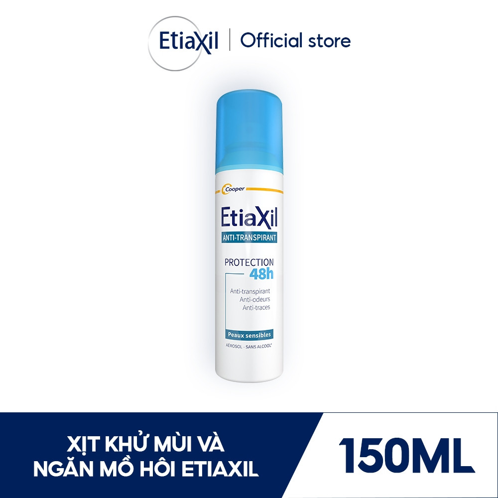 Ảnh Xịt Khử Mùi Và Ngăn Mồ Hôi Hàng Ngày 48h Etiaxil 150ml 1