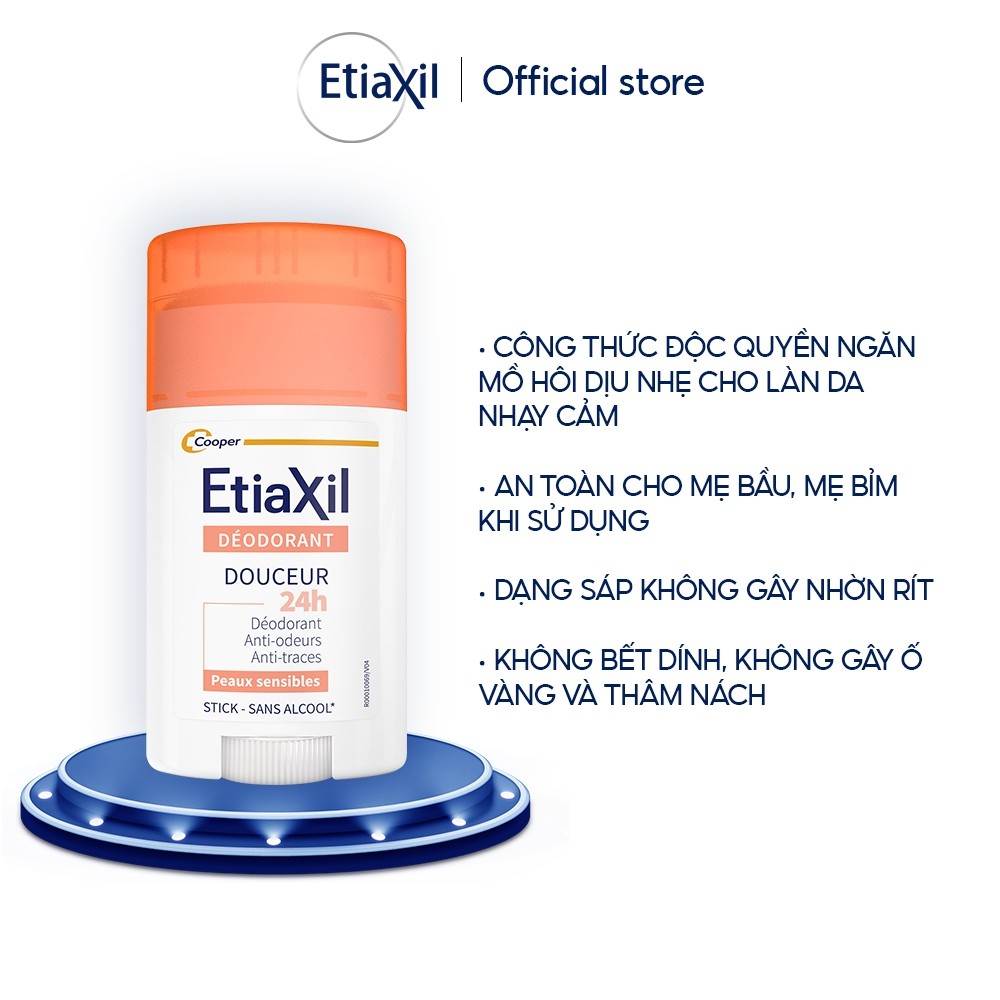 Ảnh Sáp Cam Khử Mùi Và Ngăn Mồ Hôi Khô Thoáng 24h Etiaxil 40ml 3