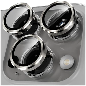 Bộ dán bảo vệ mắt Từng mắt camera trơnvành nhôm + Kính trong suốt siêu đẹp