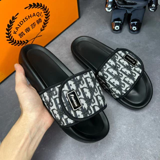 DÉP Do dán nam nữ thời trang trẻ đế cao su đúc 3cm hot trend