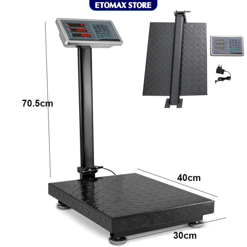 Cân bàn điện tử công nghiệp 150kg, cân nhà kho gấp gọn