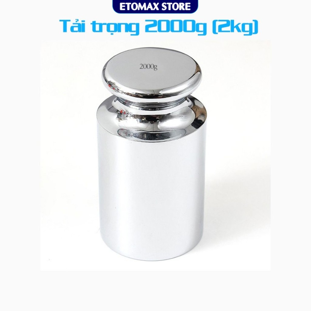 Quả cân chuẩn định lượng 1000g và 2000g, chuẩn test thí nghiệm