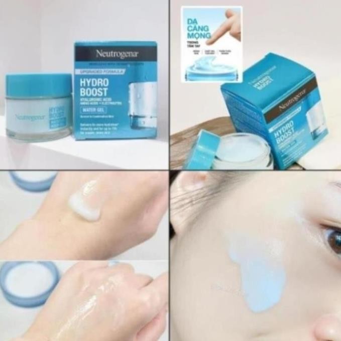 Kem Dưỡng Ẩm Cấp Nước Neutrogena Hydro Boost Water Gel Cream Aqua Gel, Aqua Cream 50ML