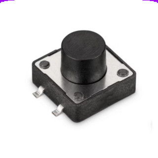 [Giá combo] (20 cái) Nút nhấn 12x12mm 4 chân dán cao 4.3 - 12mm