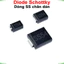 Diode Schottky chân dán SS14, SS26, SS54, …
