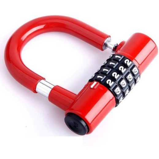 Ổ khoá số, Khoá 4 số chữ U HD loại cao cấp, An toàn chống trộm, Bảo mật cao, Có thể thay đổi mật mã rất an toàn ntt95