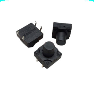 [Ưu đãi] (10 cái) Nút nhấn 12x12mm 4 chân cắm chống thấm cao 4.3 - 12mm