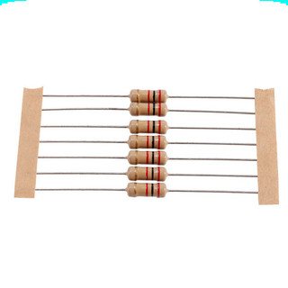 [Ưu đãi] (100 cái) Điện trở cắm 1/4W 4 vòng màu ±5% - giá trị 120R đến 25KR