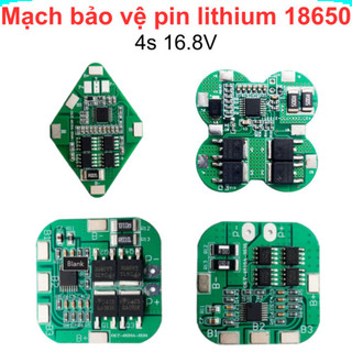 Mạch bảo vệ pin lithium 18650 4s 16.8V nhiều hình dạng hỗ trợ các khối pin