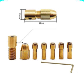 Bộ kẹp mũi khoan bằng đồng thau 5 lõi