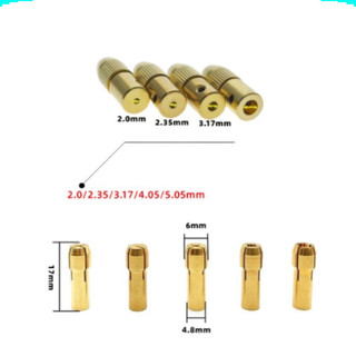 Bộ kẹp mũi khoan bằng đồng thau 5 lõi