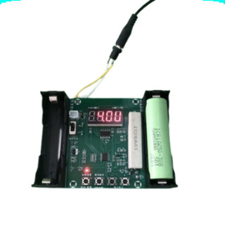 Mạch kiểm tra dung lượng pin 18650, có đế pin - màn hình LCD