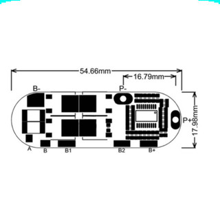 Mạch BMS sạc bảo vệ pin Lithium - Lipo 1S - 4S