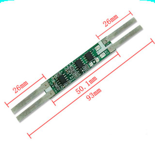 Mạch bảo vệ pin lithium 3S JH - 995098 5A/JH - 995012 10A có sẵn kẽm hàn
