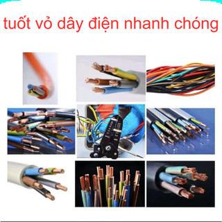 Kìm tuốt vỏ dây điện đa năng
