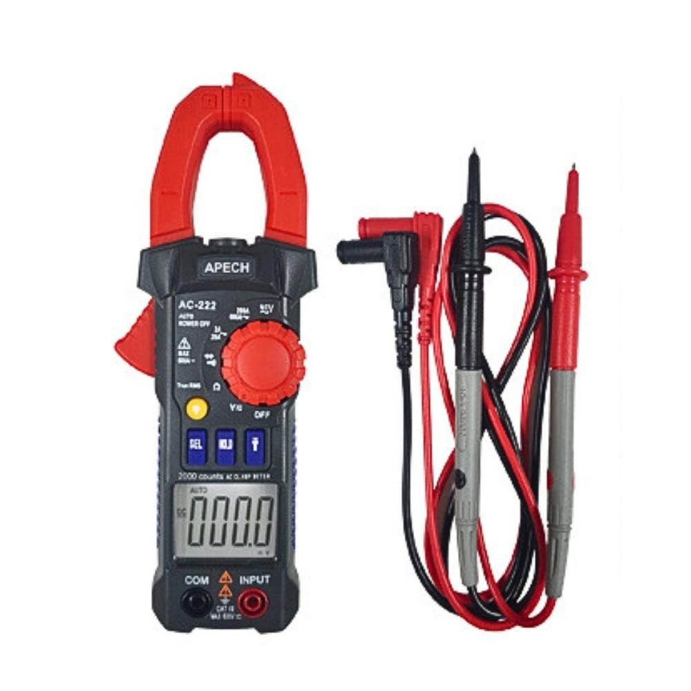 [Chống Cháy Đo nhầm] Ampe Kìm Điện Tử APECH AC222/233 TrueRMS Chính Xác, Nhỏ Gọn Bỏ Túi - Anh Phát