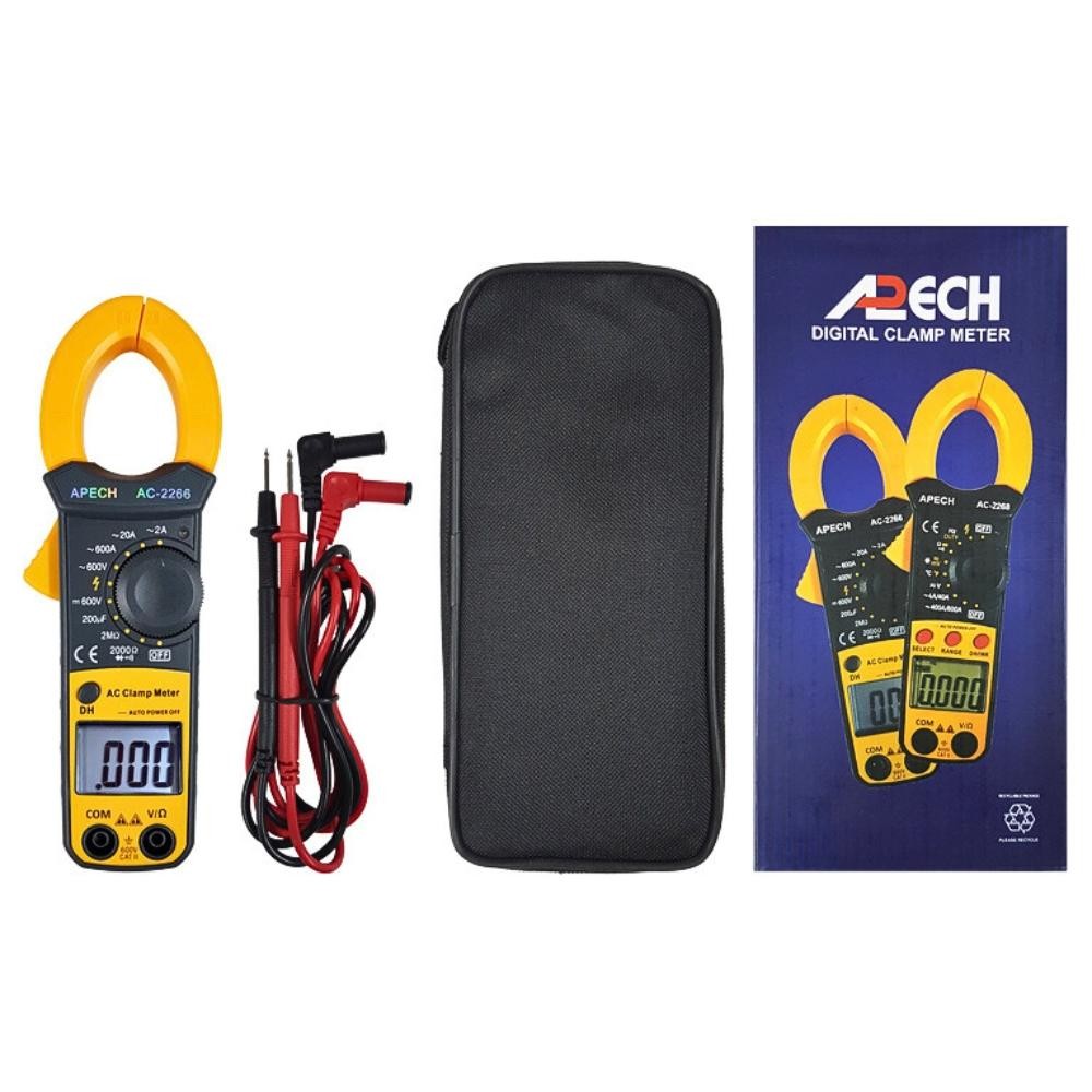 Ampe Kìm Vạn Năng APECH AC2266 Độ Chính Xác Cao, Nhỏ Gọn Bỏ Túi - Anh Phát