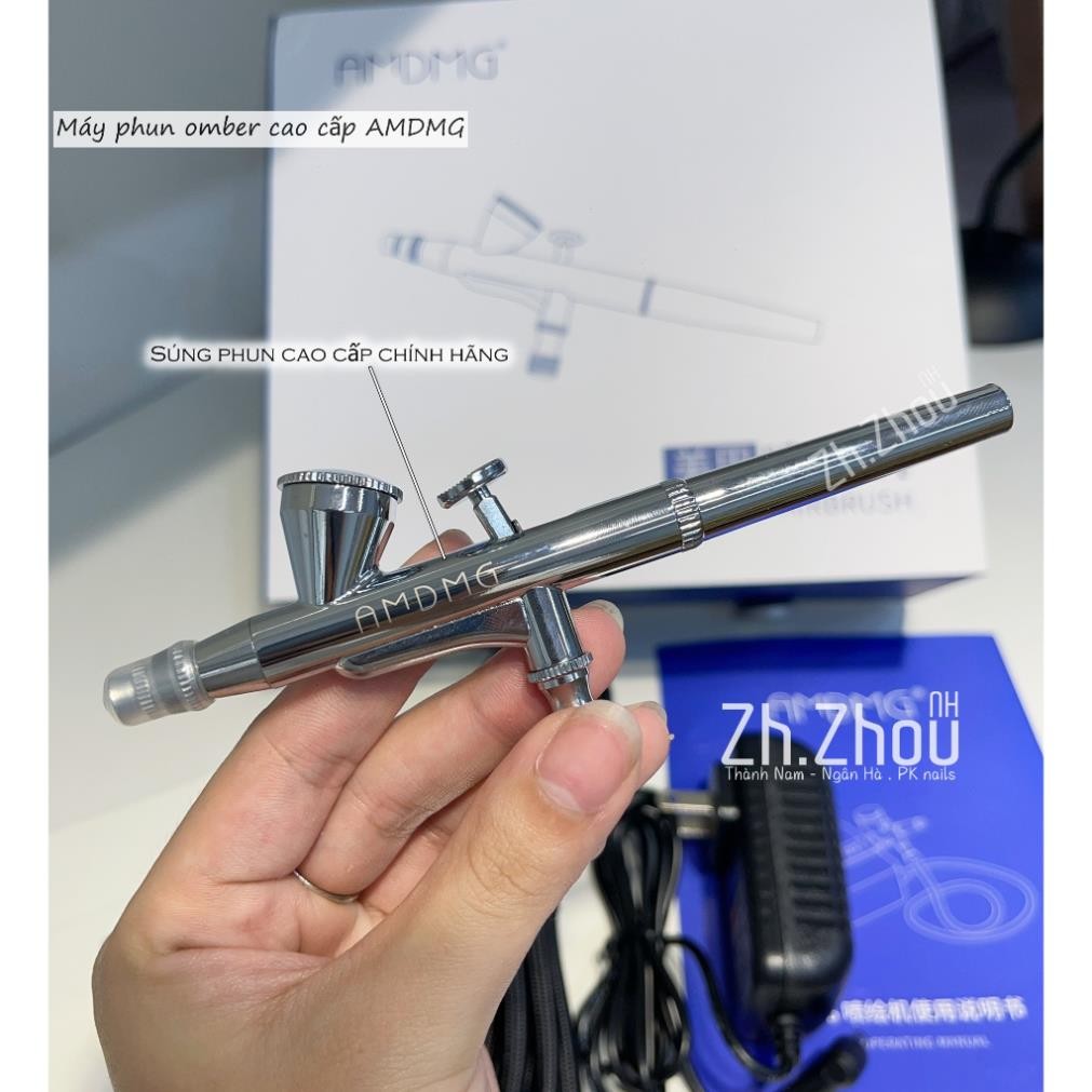 Máy phun Omber nail AMDMG , máy phun omber tích điện , máy phun omber cao cấp.