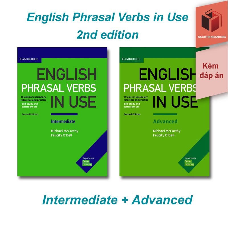 English Phrasal Verbs in Use Intermediate, Advanced - bản 2nd in màu ...