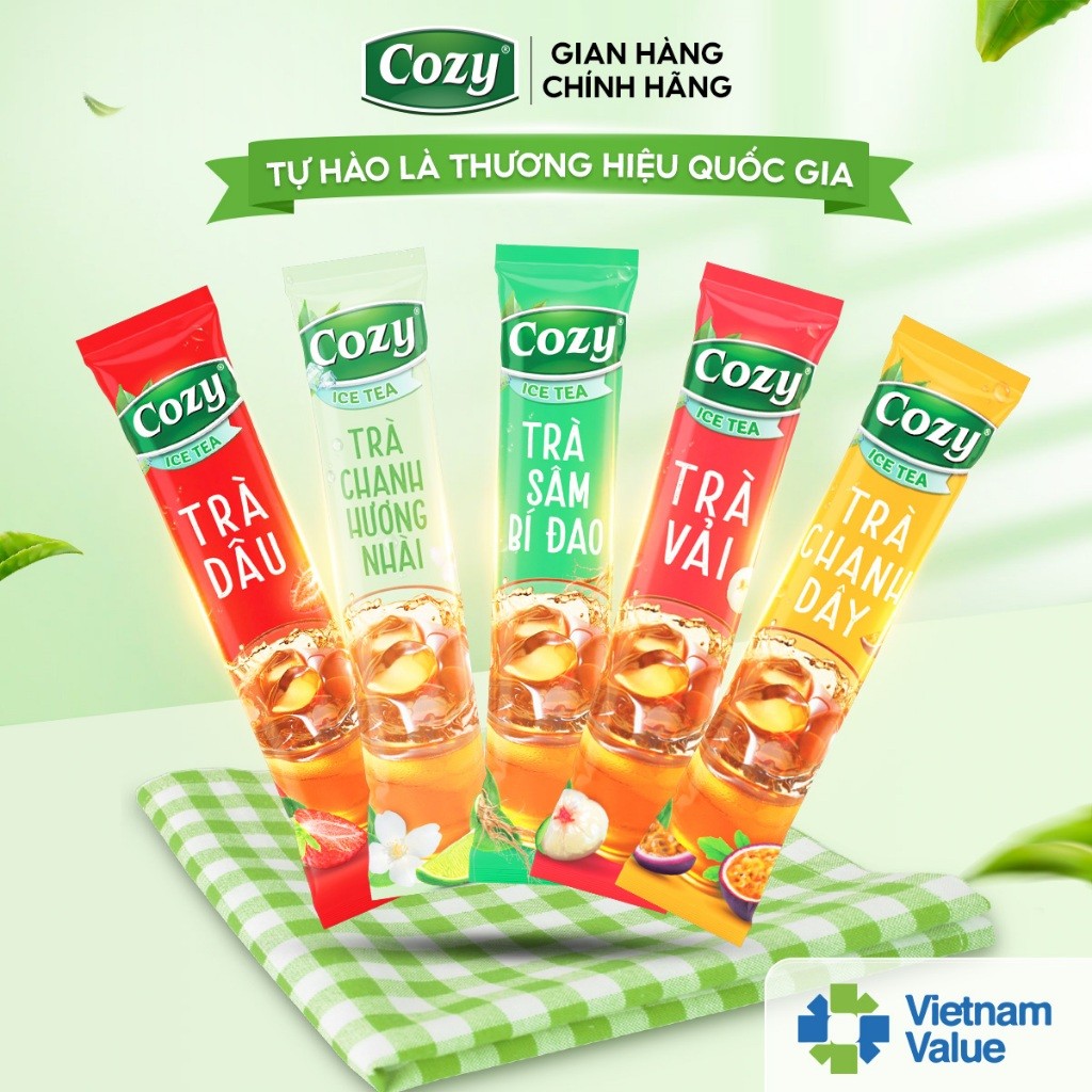 [GIFT] Set Quà Tặng Tép Trà Cozy Vị Ngẫu Nhiên