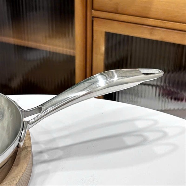 Chảo Chiên Rán 14cm, Chảo Rán Trứng Inox Cao Cấp Chockmen, Dụng Cụ Chiên Xào Nhỏ Xinh CKM583