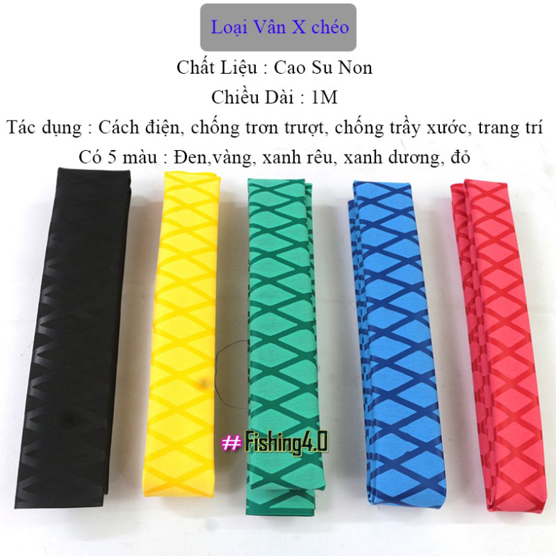 Màng Co Nhiệt Bọc cán cần câu,gậy Bi A, Vợt cầu lông Vâng X vân vẩy cá cao cấp AA73 nakijđavgha112