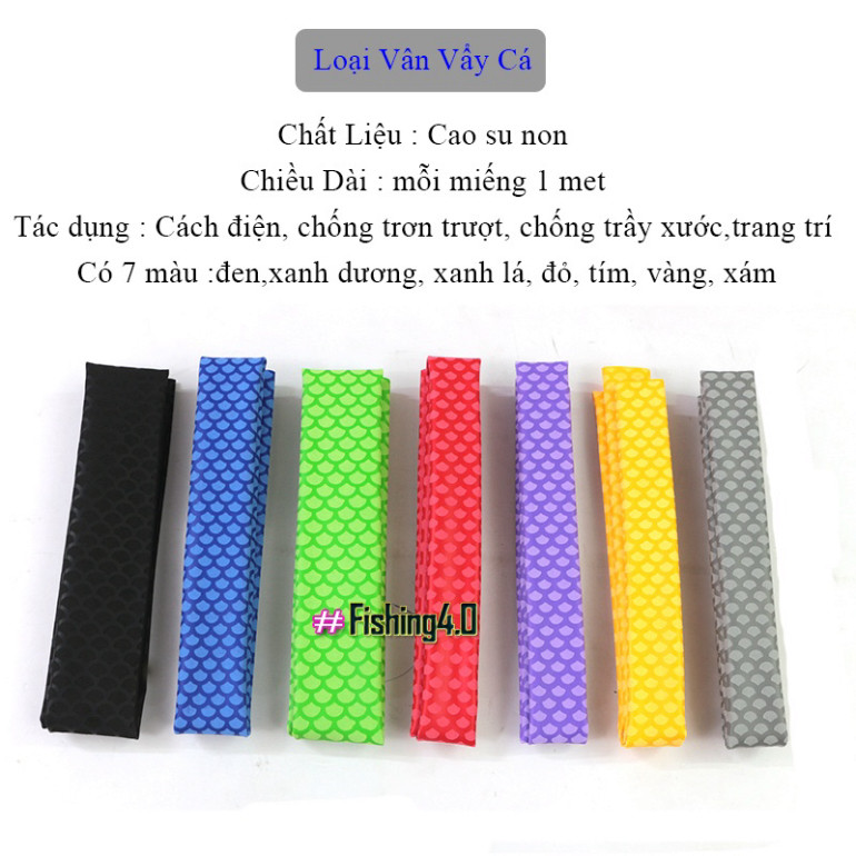 Màng Co Nhiệt Bọc cán cần câu,gậy Bi A, Vợt cầu lông Vâng X vân vẩy cá cao cấp AA73 nakijđavgha112