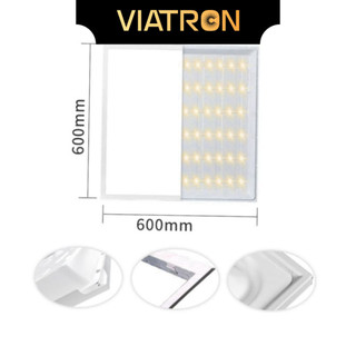 Đèn Panel Âm Trần 600x600mm 50W 60W 80W 100W, Đèn Led Âm Trần, Đèn Âm Trần, Led Âm Trần PANEL