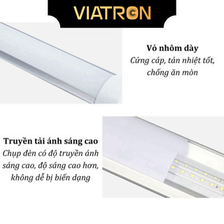 Đèn Tuýp LED Bán Nguyệt 60cm-120 cm Công Suất 60W-100W Chip Led Cao Cấp BH 2 năm
