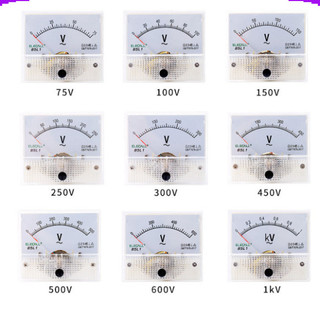 Vôn kế kim hiển thị điện áp AC 10V - 1000V