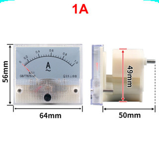 Ampe kế kim hiển thị dòng điện AC 1A - 50A