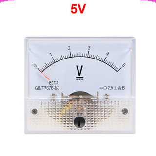 Vôn kế kim hiển thị điện áp DC 5V - 300V