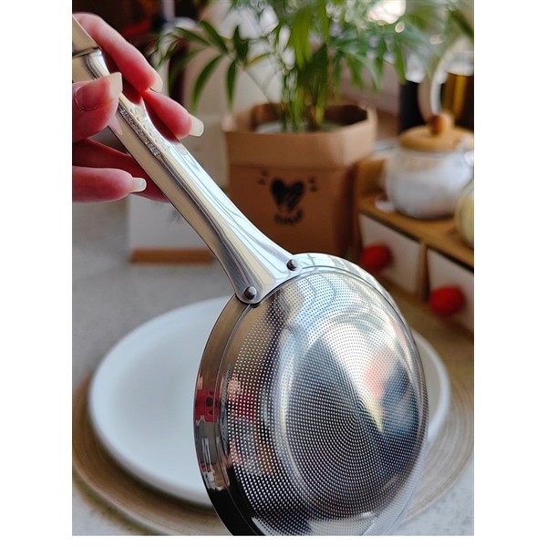 Rây Vớt Bọt Inox 304 Dễ Vệ Sinh Không Hen Gỉ