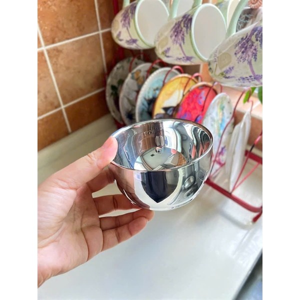 Chén Bát Cơm Cách Nhiệt Julia Child Chính Hãng, Chén Bát Cơm Inox Cao Cấp Không Gây Bỏng LK94