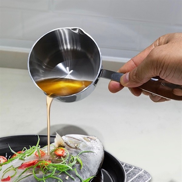 Quánh Chảo Inox Mini Chockmen, Quánh Nấu Đồ Ăn Dặm Inox Cao Cấp CKM104 CKM15 CKM323 BSD112