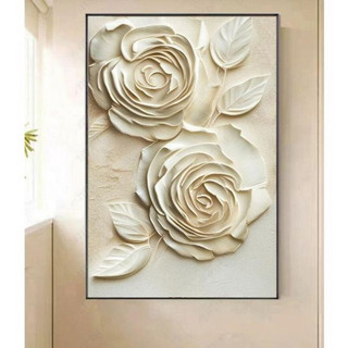 7 Mẫu Tranh Treo Tường 3D Chủ Đề Bông Hoa BH17- Tranh Decor Phòng Khách, Phòng Ngủ, Bàn Làm Việc, Cầu Thang…