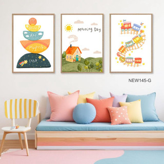 Tranh Canvas Treo Tường Trang Trí Phòng Trẻ Em NEW145 - Tranh Cute, Tranh Em Bé,...