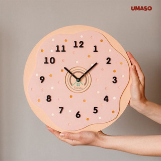 Đồng Hồ Trang Trí Treo Tường Để Bàn Đẹp Cute Phong Cách Hiện Đại - BƠ DECOR [Tặng kèm móc treo và Pin]