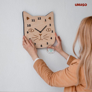 Đồng Hồ Trang Trí Treo Tường Để Bàn Đẹp Cute Phong Cách Hiện Đại - BƠ DECOR [Tặng kèm móc treo và Pin]